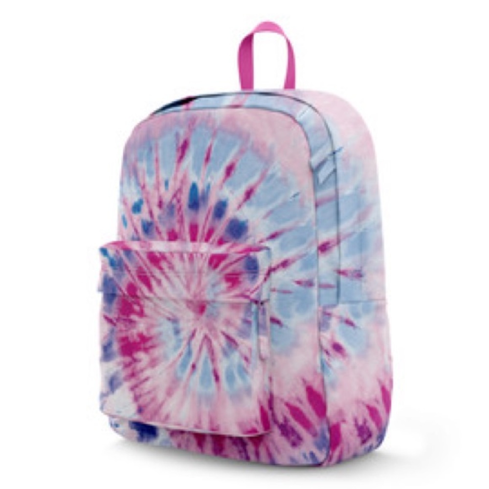 Top Trenz Razzy Tie-Dye Canvas Mini Backpack NWT